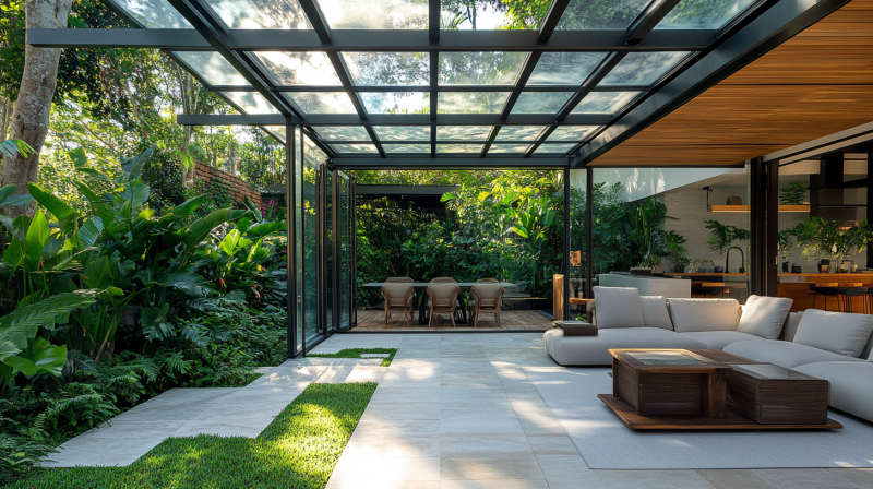 Cobertura de Vidro para Quintal: Proteção e Estilo em um só lugar