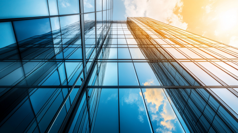 Fachada de Vidro Espelhado: Beleza e Funcionalidade