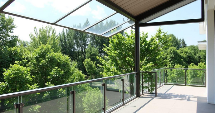 Cobertura de vidro para varanda: como escolher a ideal para seu espaço