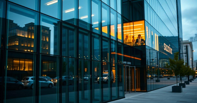 Fachada de vidro espelhado transforma a estética e a eficiência dos edifícios