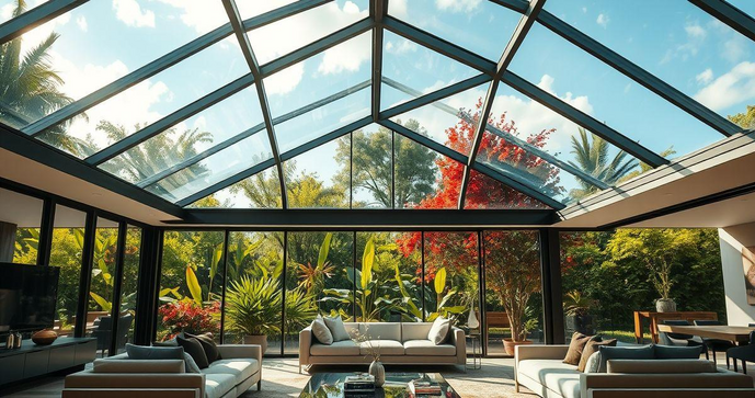 Cobertura em Vidro: Estilo e Proteção