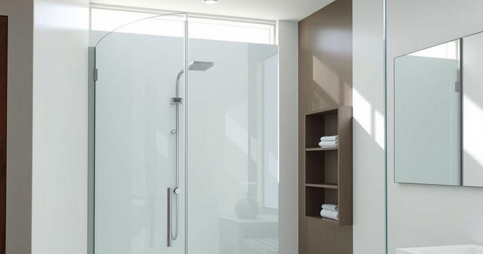 Divisória de vidro para banheiro transforma seu espaço com elegância e funcionalidade