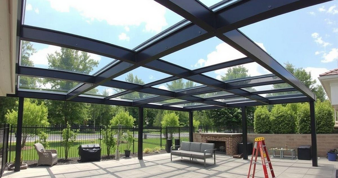 Como escolher a cobertura de vidro pergolado perfeita para seu espaço