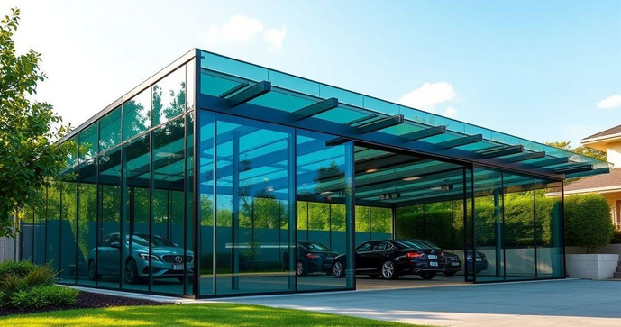 Como escolher a melhor cobertura de vidro para garagem