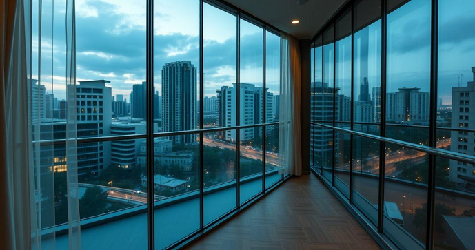 Como escolher o fechamento de varanda com cortina de vidro ideal para sua casa