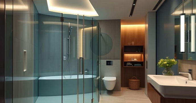 Divisória de vidro para banheiro: Seu espaço com elegância