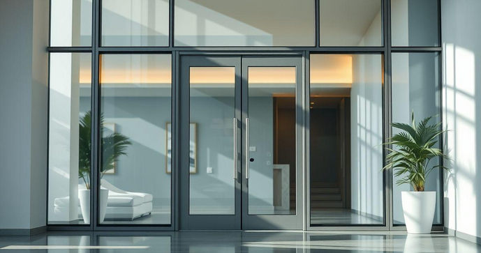 Esquadria de Alumínio para Porta de Vidro: A Melhor Opção para Seu Projeto