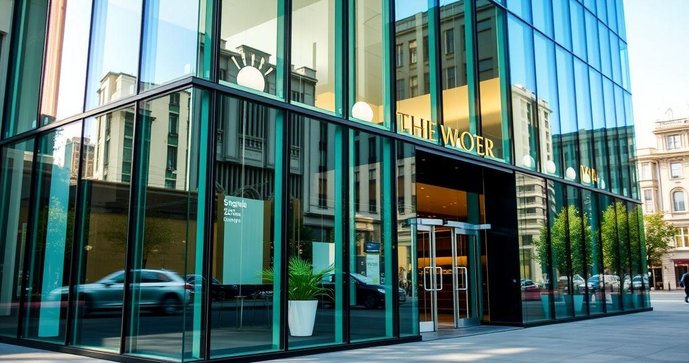 Fachada de vidro comercial transforma espaços e valoriza negócios