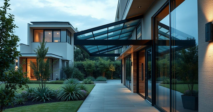 Cobertura de vidro para corredor: como escolher a ideal para sua casa