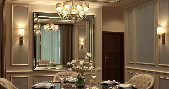 Descubra o Preço Ideal do Espelho para Sala de Jantar