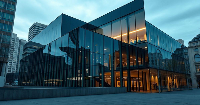 Fachada de vidro temperado transforma a estética e segurança do seu projeto arquitetônico