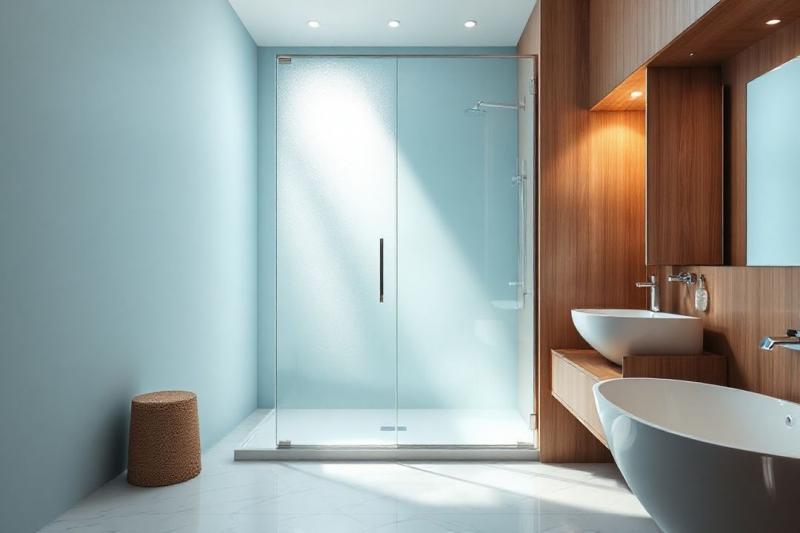 Divisória de vidro para banheiro: estilo e privacidade