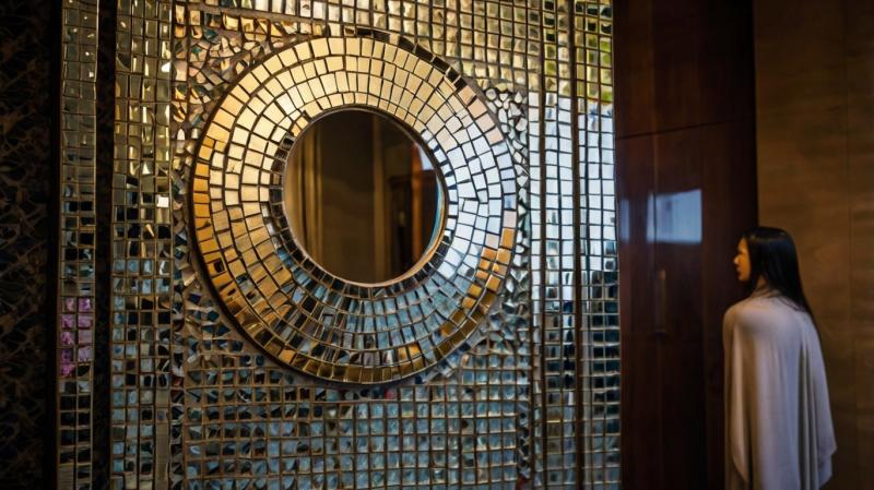 Mosaico de Espelho: Transforme Seu Espaço com Estilo