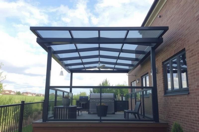 Cobertura de vidro para churrasqueira transforma seu espaço gourmet em um ambiente elegante e funcional