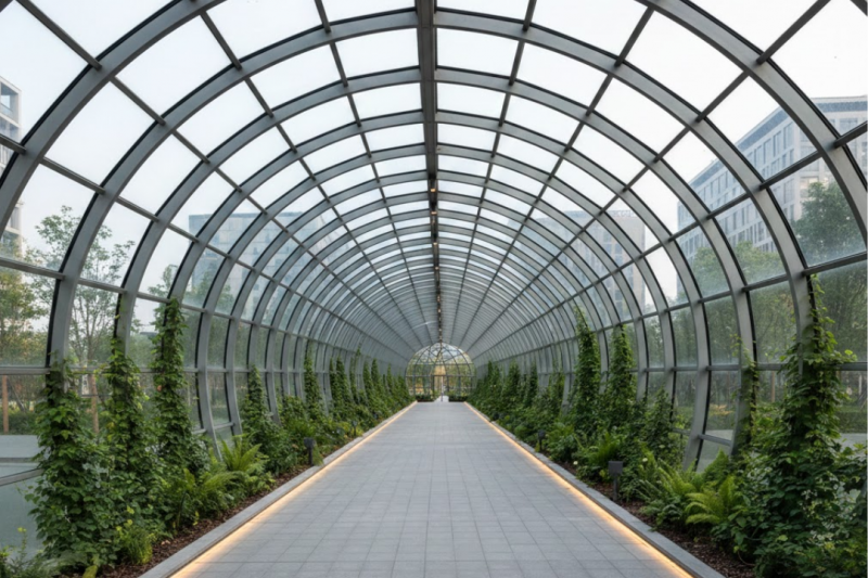 Cobertura de Corredor com Vidro Vitória: Soluções Práticas e Elegantes