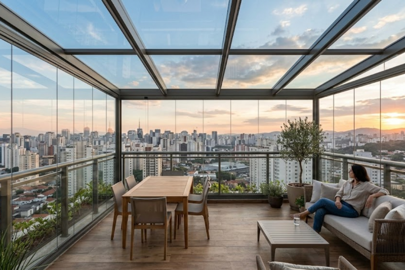 Cobertura de Vidro para Apartamento: Tudo o que Você Precisa Saber