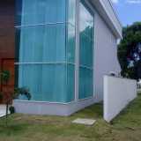 colocação de fachada de casa com blindex Rio Marinho